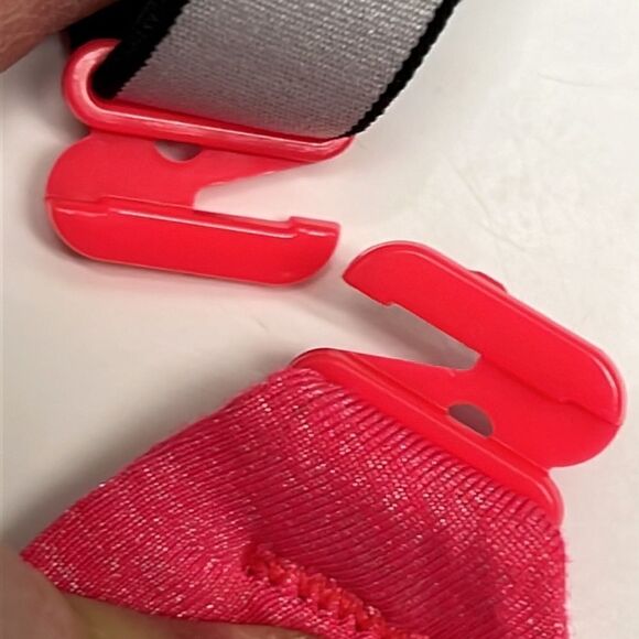 Victoria’s Secret Heather Pink, Black, Gray Adjustable Strap Convertible Bra-34D - Picture 11 of 16